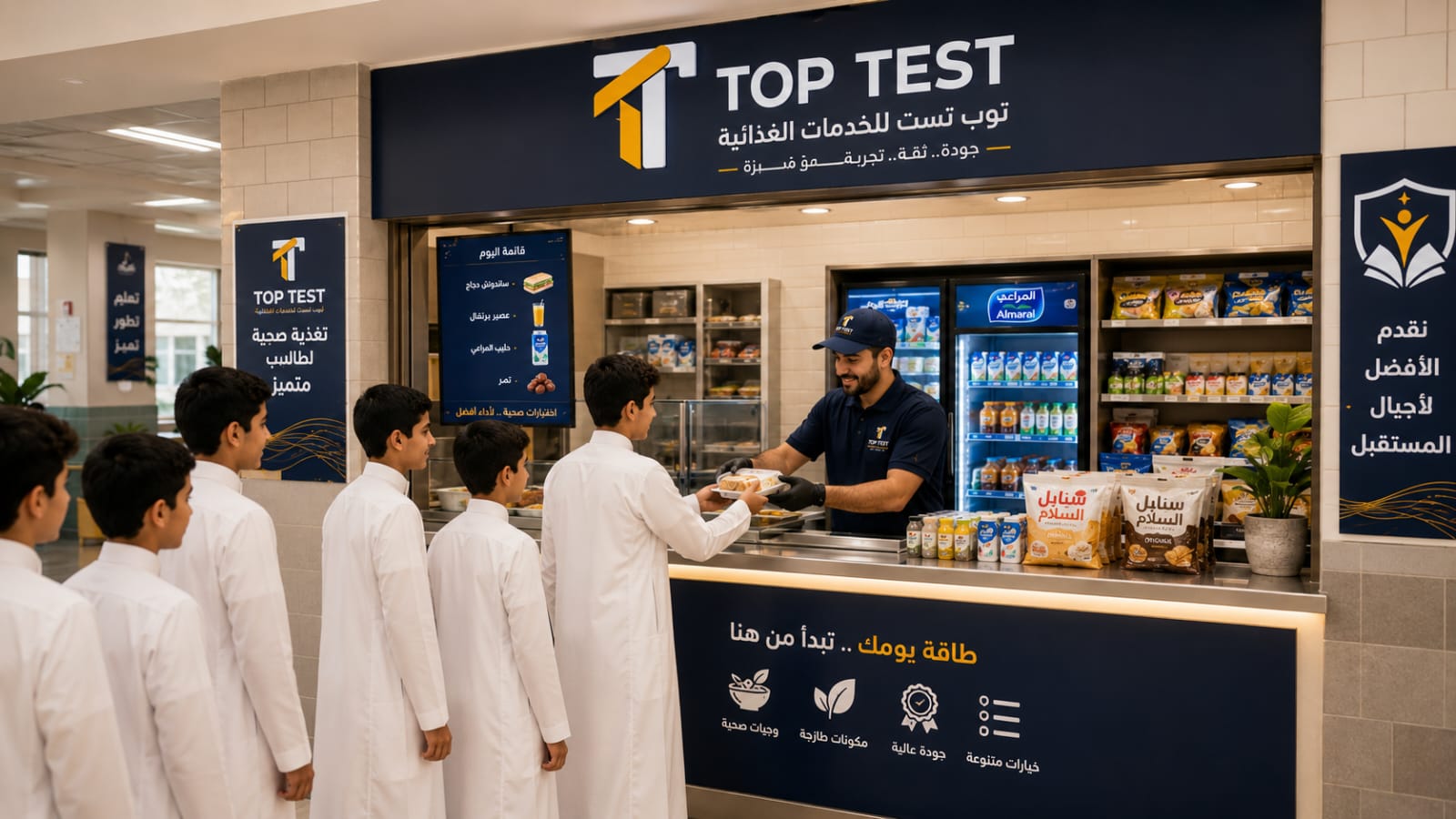 TOP TEST - مقصف مدرسي - صورة 5