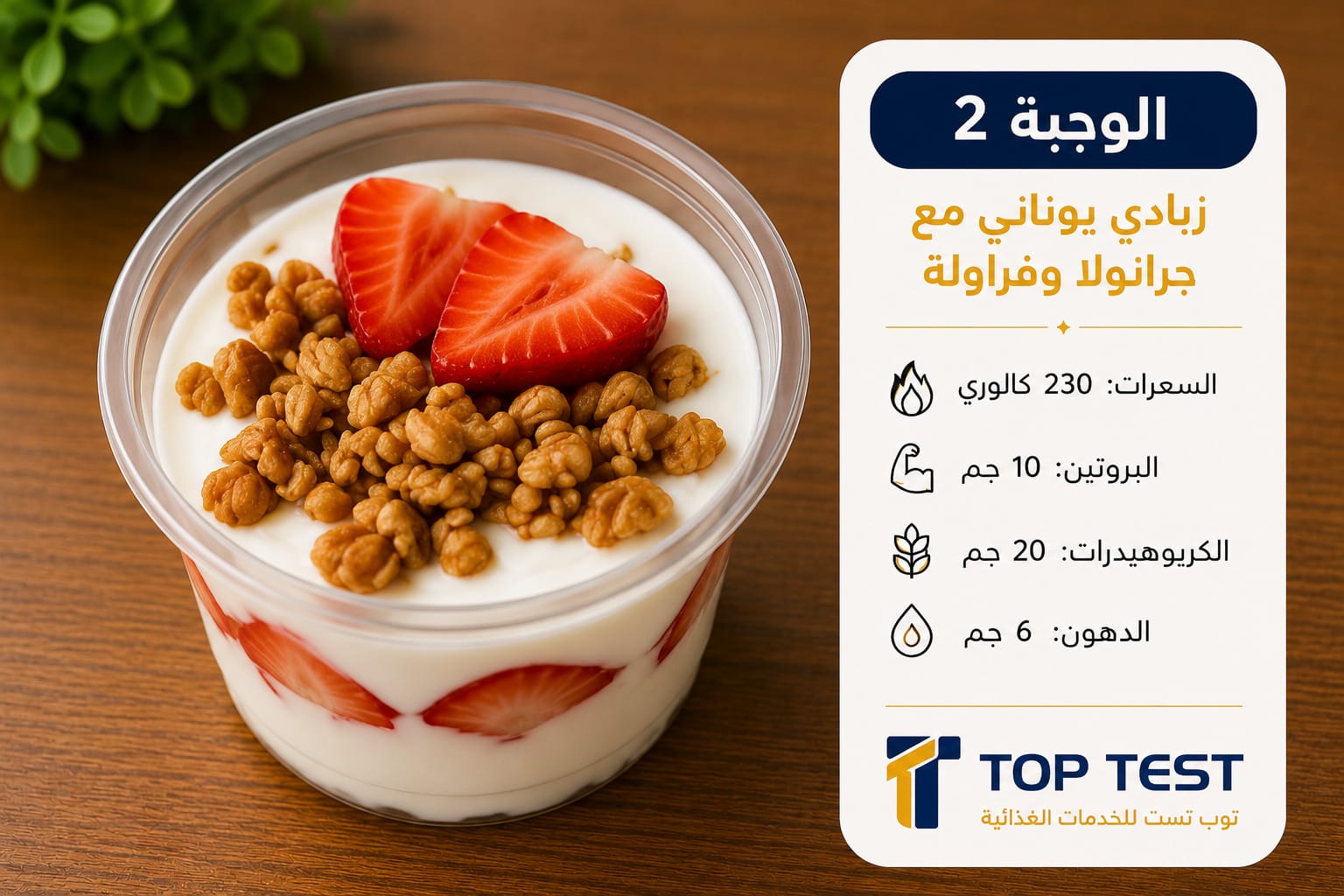 مكونات طازجة